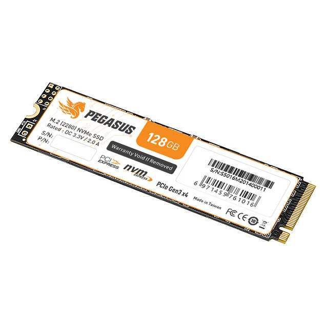 Pegasus 128GB PCIe Gen3 x4 NVMe M.2 (2280) - Byte Store