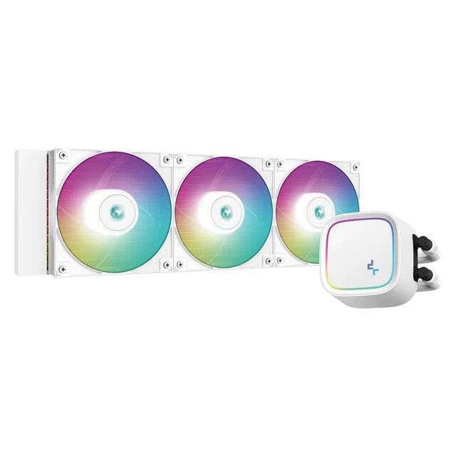 DeepCool LE720 360mm ARGB Liquid CPU Cooler - White