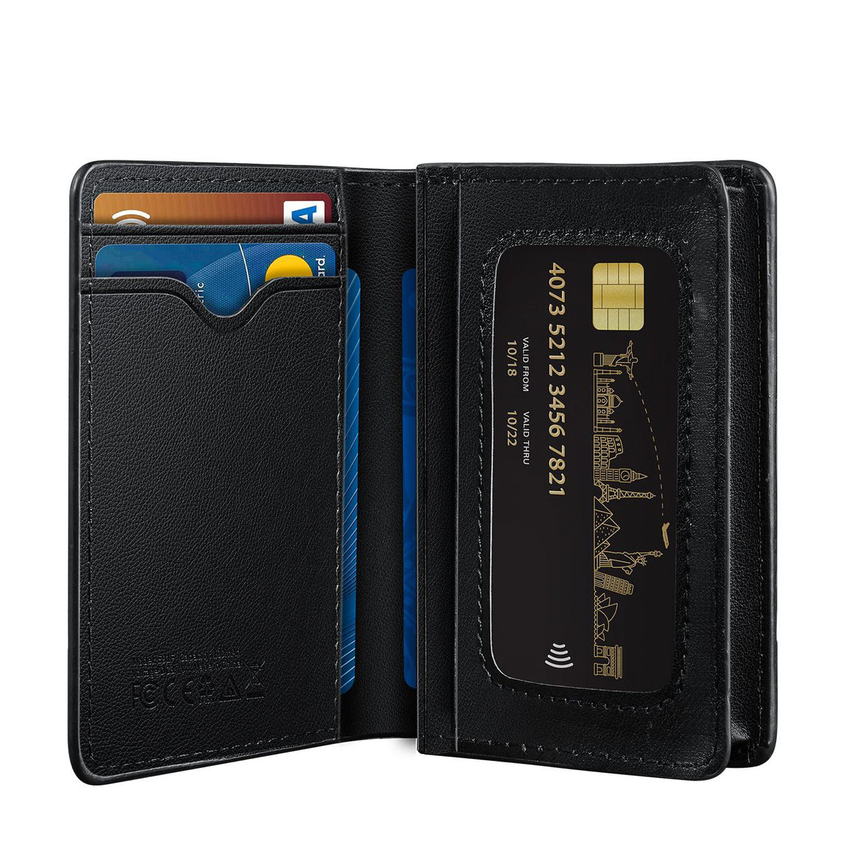 Hoco E91F Smart Wallet with Apple Find My & Wireless Charging - Byte Store