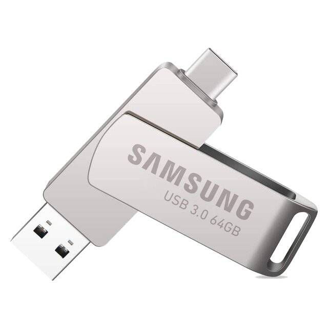 Samsung 64GB OTG Type-C & USB 3.0 Flash Drive - Byte Store