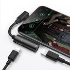 Hoco LS18 Dual Lightning Digital Audio & Charging Converter - Byte Store