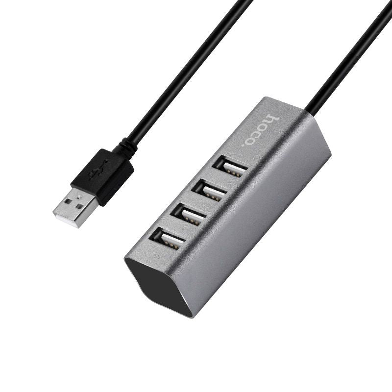 Hoco HB1A 4-Port USB 2.0 Hub - Byte Store