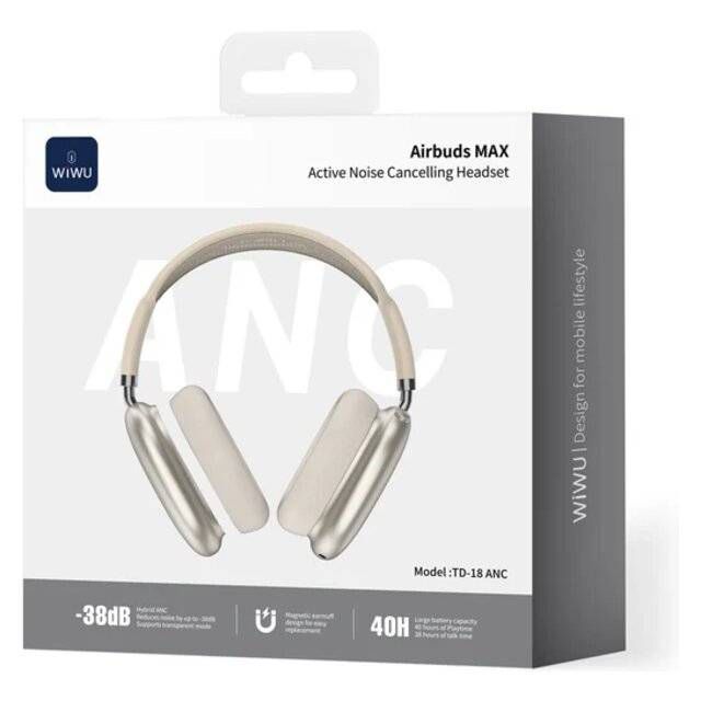 Wiwu TD-18 ANC Bluetooth Over-Ear Headset - Byte Store