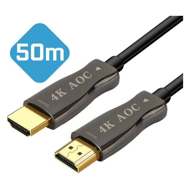 HDMI 2.0 Active Optical Cable 50m 4K - Byte Store