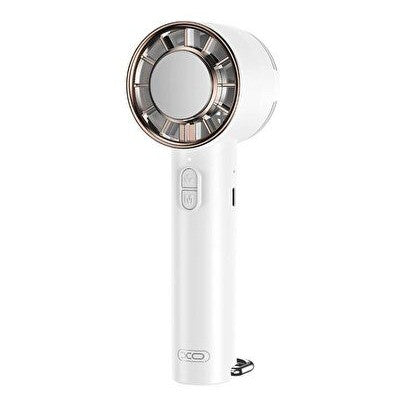 XO MF87 2000mAh Turbo Handheld Fan (White) - Byte Store