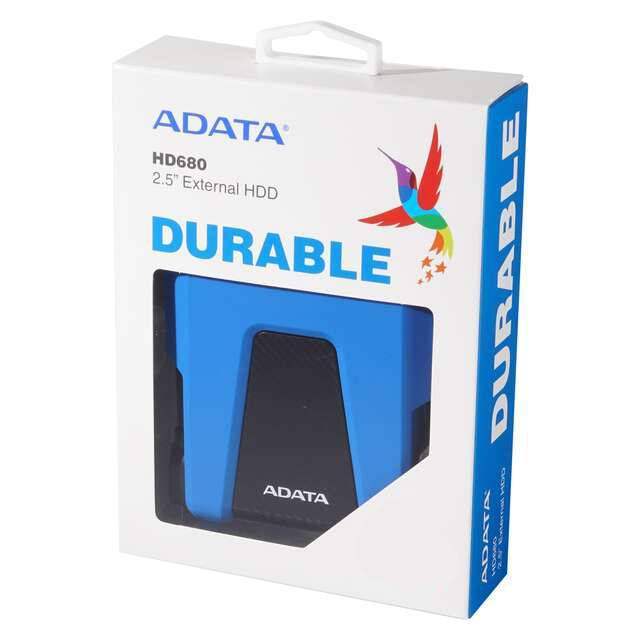 Adata HD680 2TB External HDD (Blue) - Byte Store