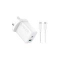 Anker 20W Dual Port High Speed Charger with USB C to USB C Cable 1.5m
