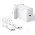 Anker 20W High Speed Charger with USB C to USB C Cable 1.5m