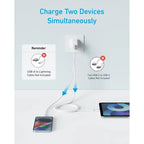 Anker 312 - Dual Port Wall Charger 20W White