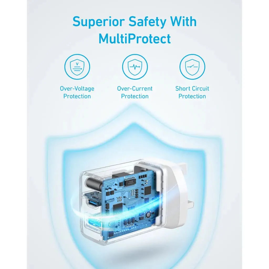 Anker 312 - Dual Port Wall Charger 20W White