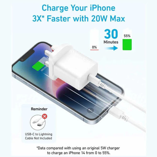 Anker 312 - Port Wall Charger 20W White