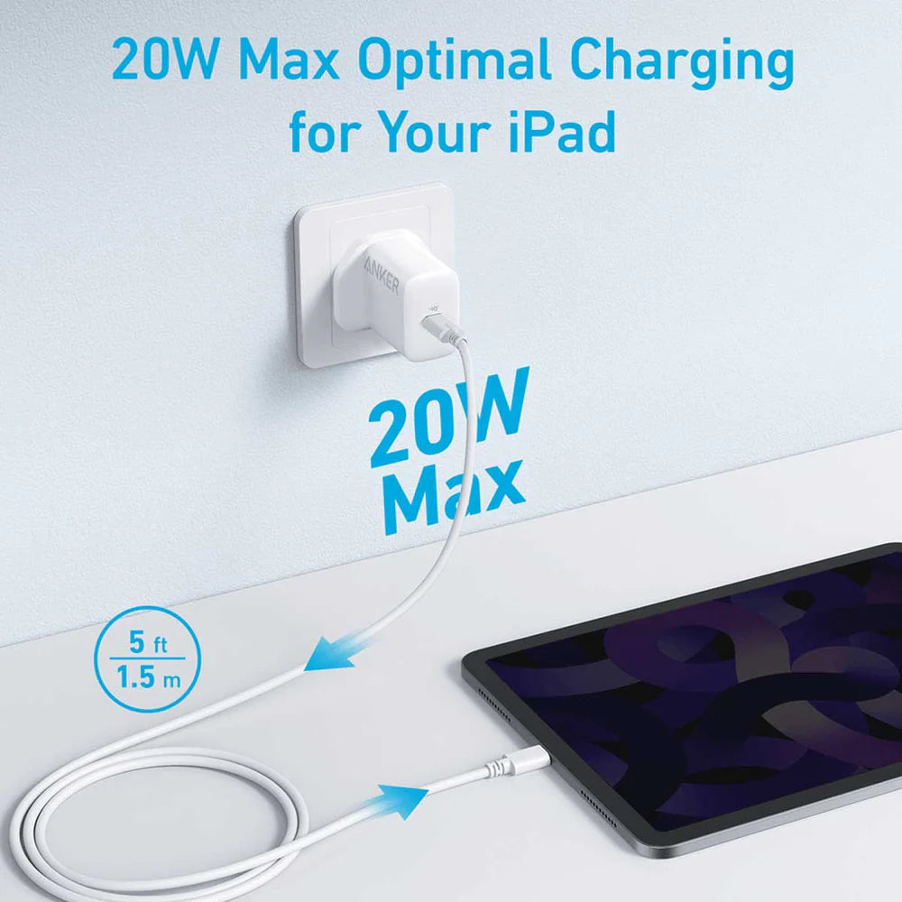 Anker 312 - Port Wall Charger 20W White