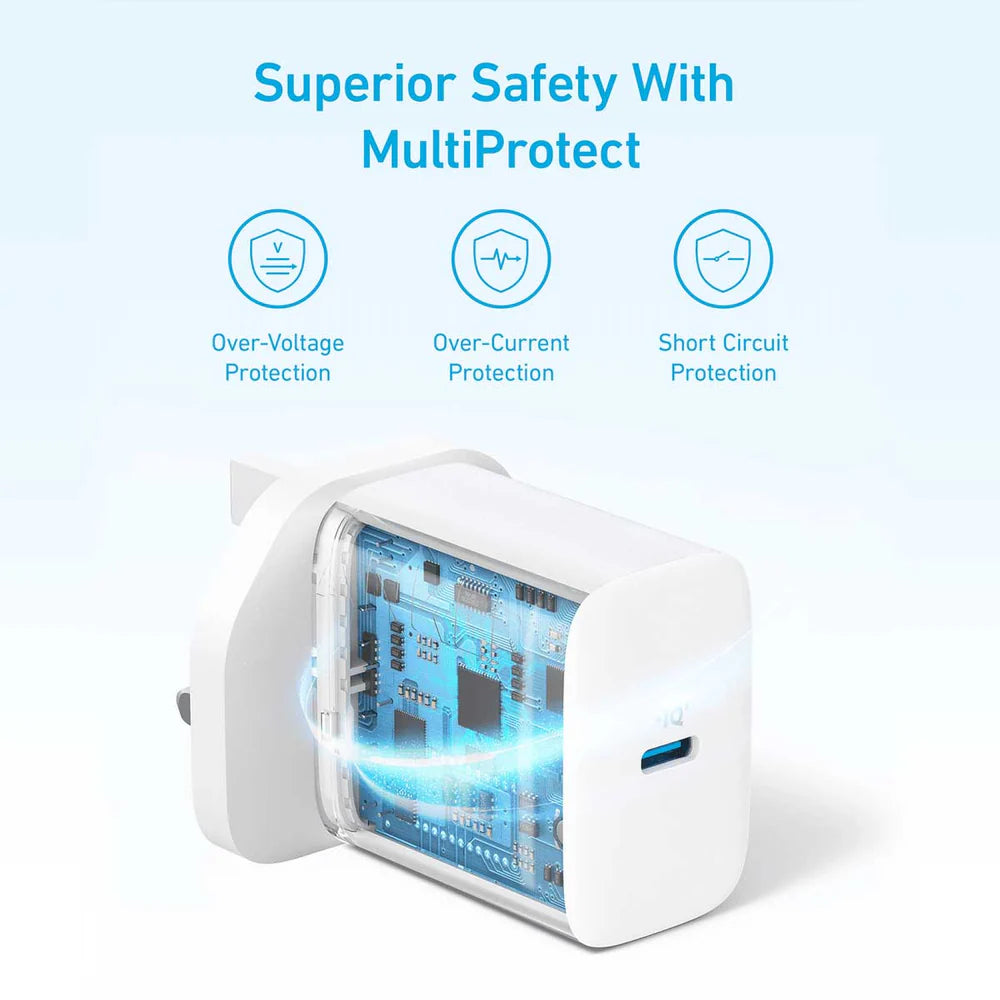 Anker 312 - Port Wall Charger 20W White