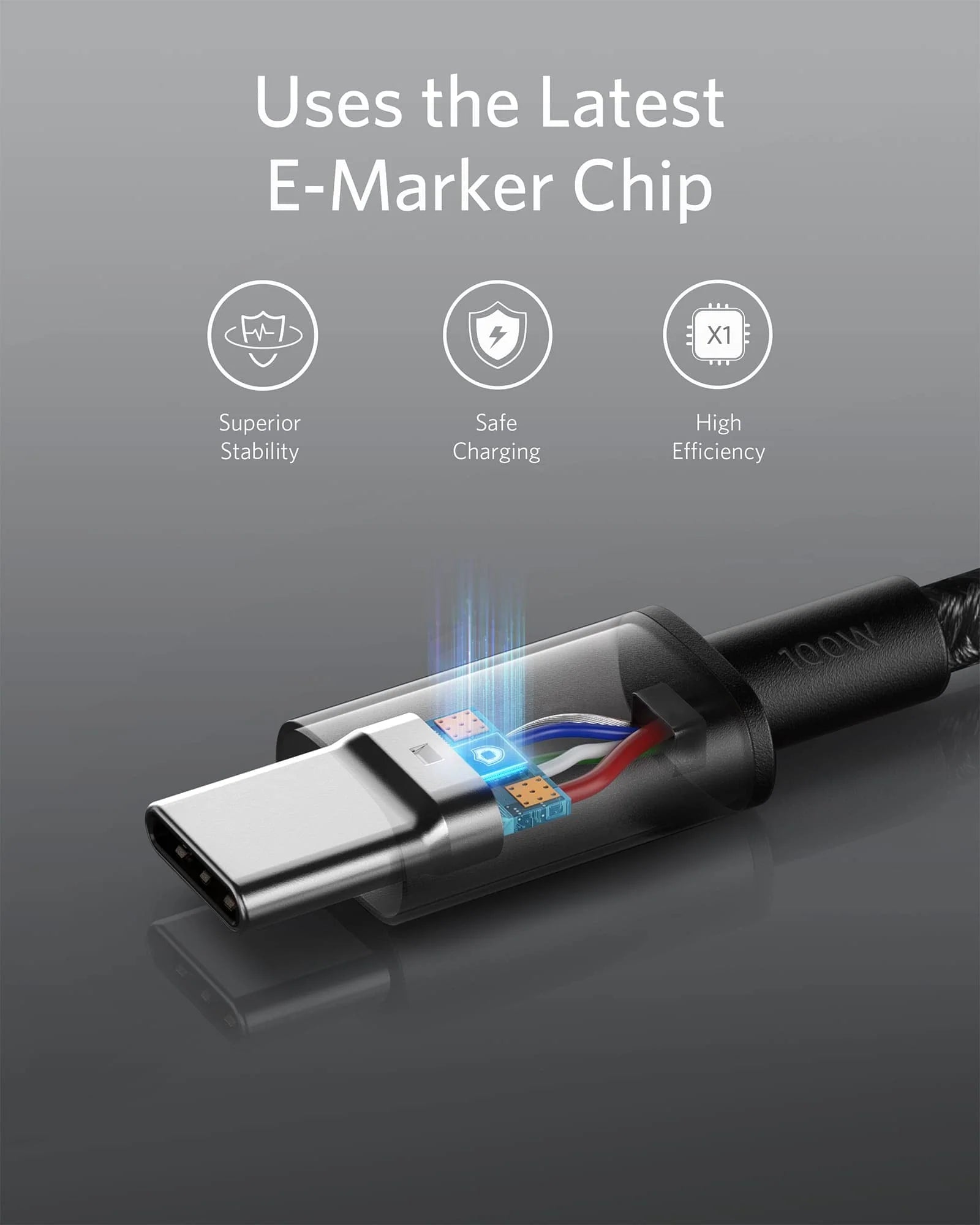 Anker 333 USB-C to USB-C Braided Cable - 60W