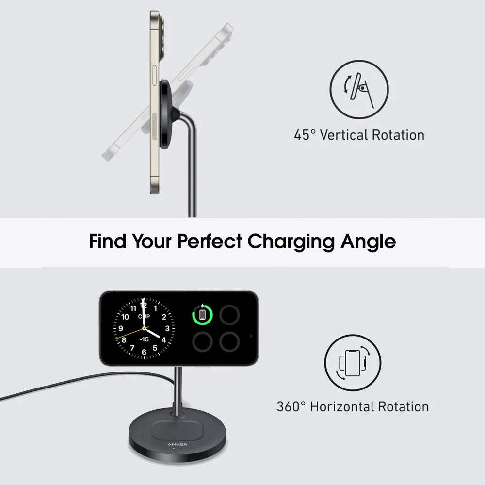 Anker MagGo 15W Magsafe Wireless Charger - Byte Store