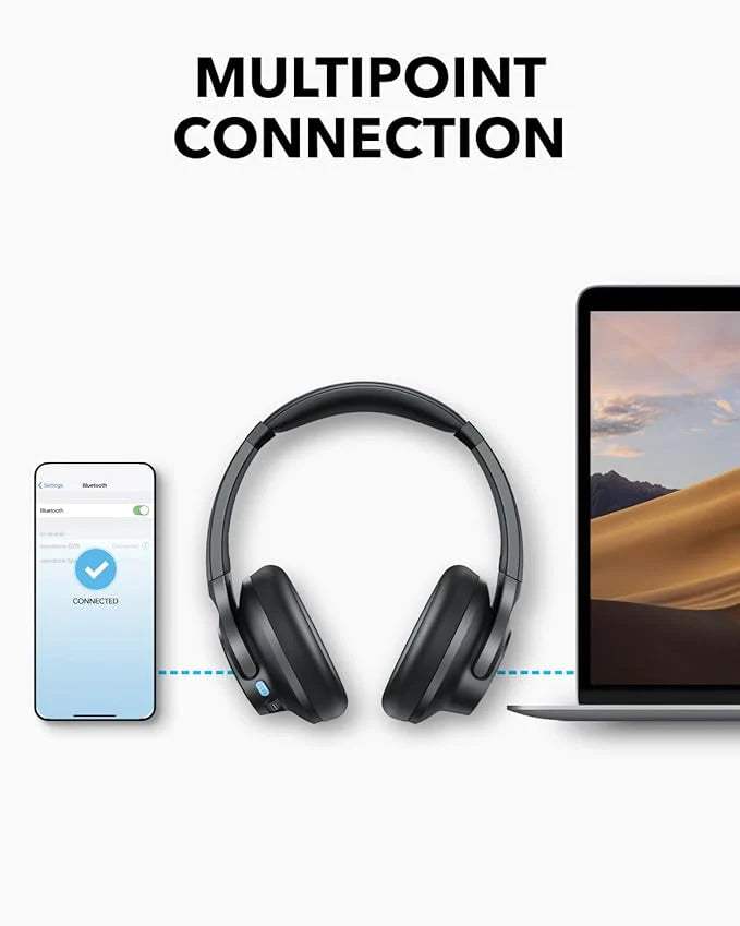 Anker Soundcore Q11i Wireless Over-Ear Bluetooth Headphones - Byte Store