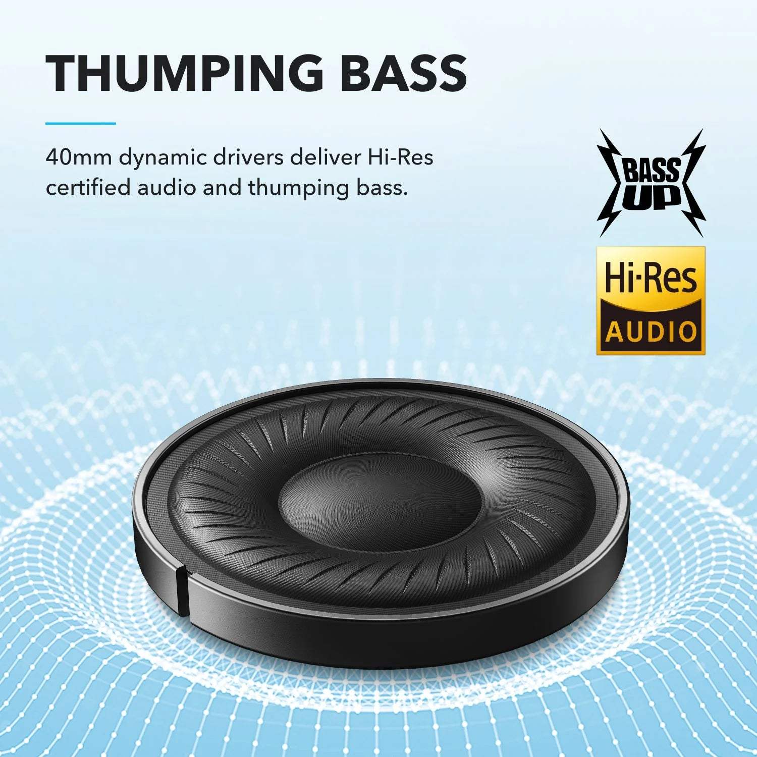Anker Soundcore Q20i Hybrid Active Noise Cancelling Headphones - Byte Store