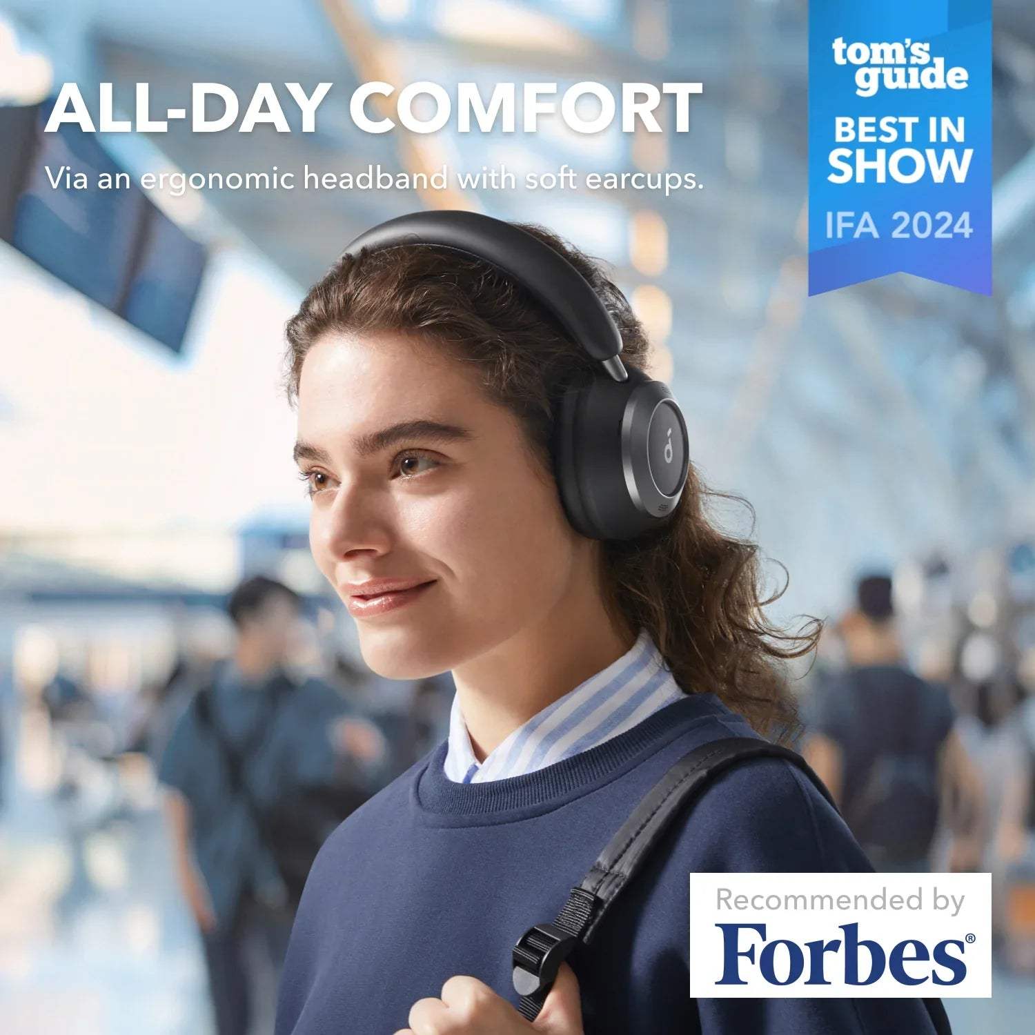 Anker Soundcore Space One Pro Noise Cancelling Headphones - Byte Store