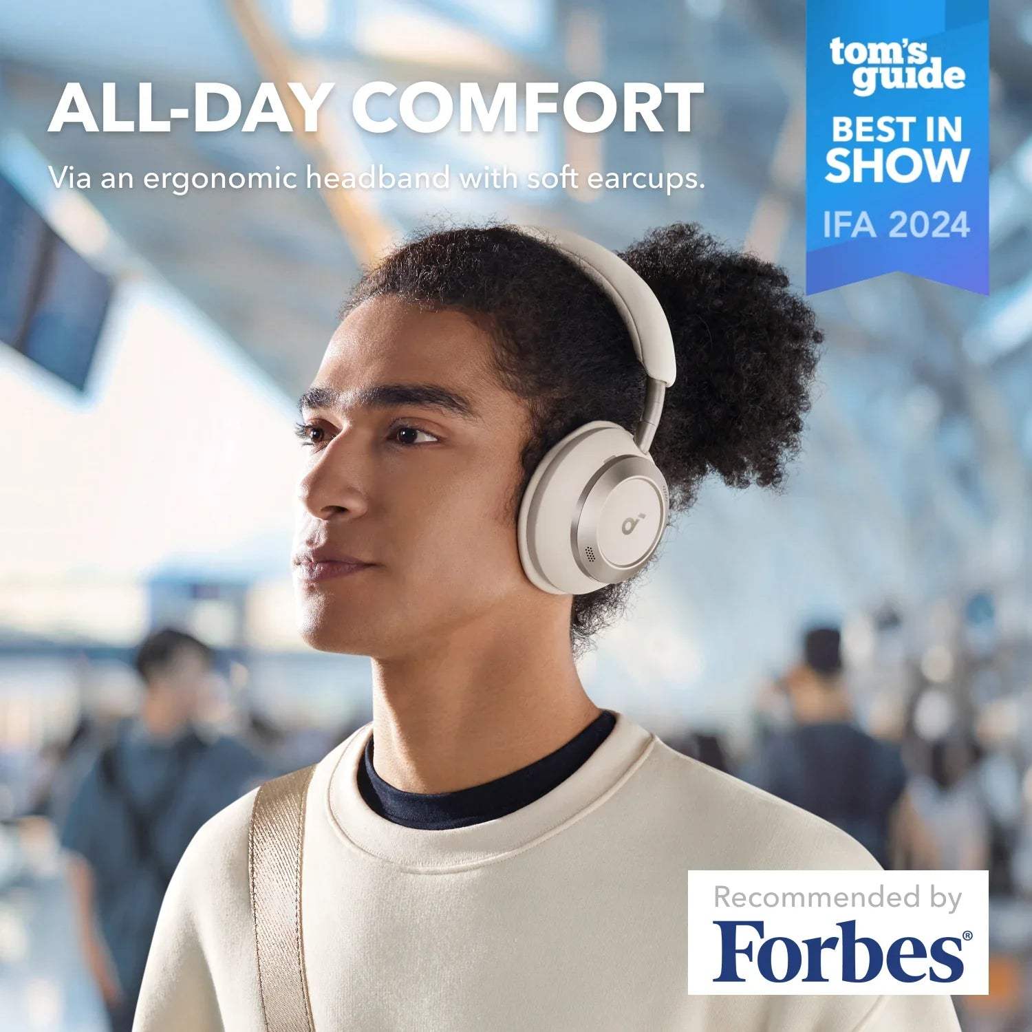 Anker Soundcore Space One Pro Noise Cancelling Headphones - Byte Store