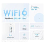 TP-Link Deco X10 AX1500 Wi-Fi 6 Mesh System (2-Pack) - Byte Store