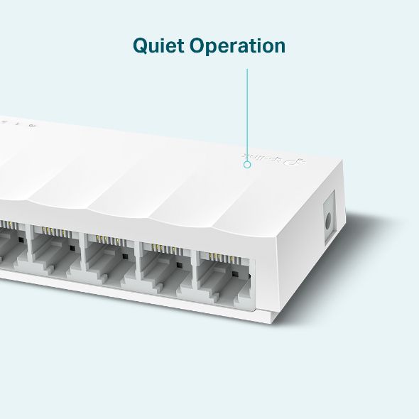 TP-Link LS1008 8-Port 10/100Mbps Desktop Switch - Byte Store