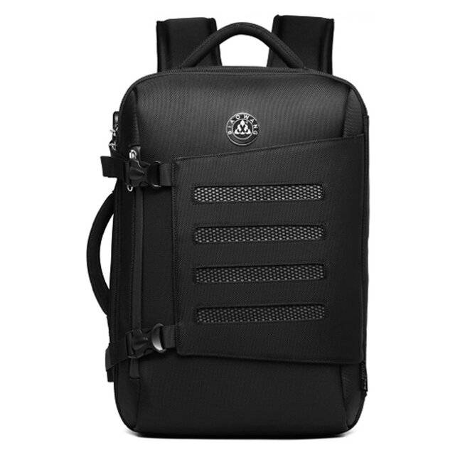Biao Wang 15.6 Anti Theft Large Capacity Travel Backpack - Black