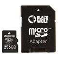 Black Wolf MicroSDXC Card (256GB) - Byte Store
