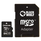 Black Wolf MicroSDXC Card (64GB) - Byte Store