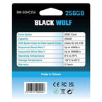Black Wolf SDXC Card (256GB) - Byte Store