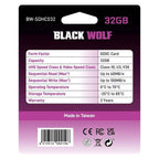 Black Wolf SDXC Card (32GB) - Byte Store