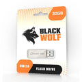 Black Wolf : USB Flash Drive (2.0) - 32GB - Byte Store