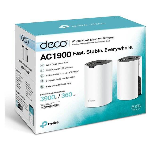 TP-Link Deco S7 AC1900 Mesh Wi-Fi System (2-Pack) - Byte Store