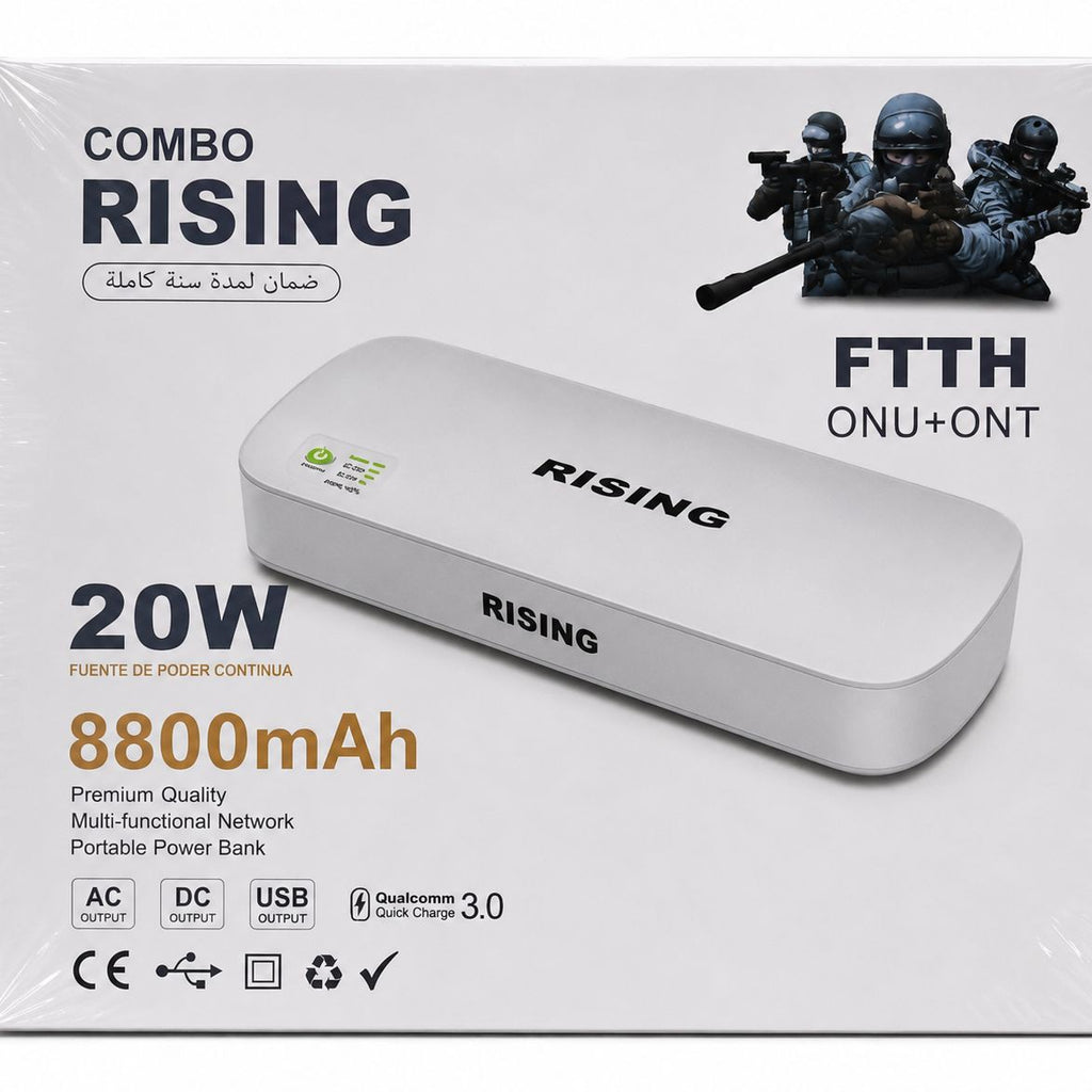Combo Rising 20W Router UPS 8800mAh - Byte Store
