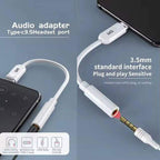 DM AD026 Type-C to 3.5mm Audio Adapter - Byte Store