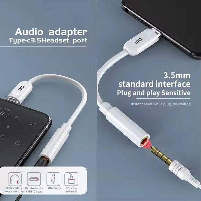 DM AD026 Type-C to 3.5mm Audio Adapter - Byte Store