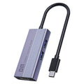 DM CHB059 6-IN-1 Type-C Hub (HDMI + PD + USB + TF + SD) - Byte Store