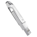 DM PD179 256GB USB 3.2 Flash Drive (Silver) - Byte Store