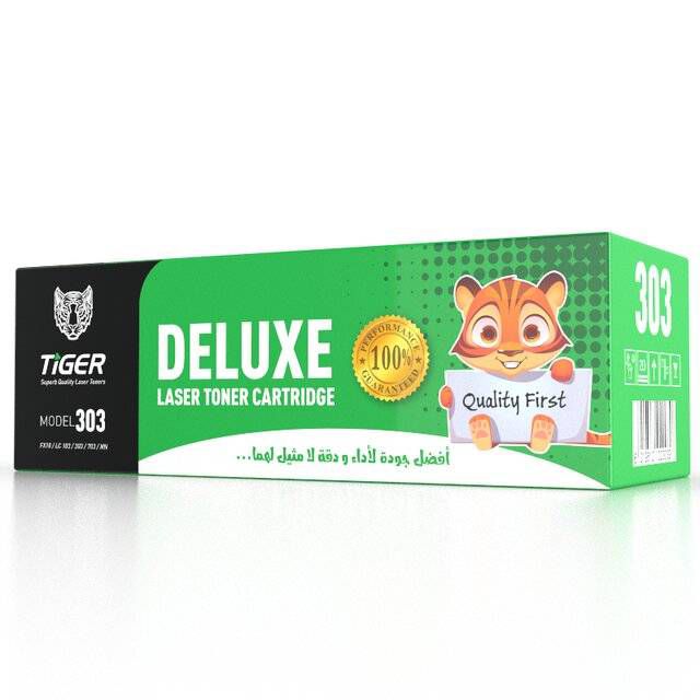 Tiger 303 Black Laser Toner Cartridge - Byte Store