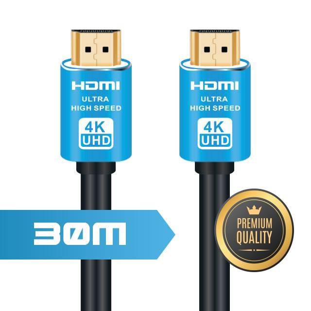 HDMI 2.0 4K 60Hz Cable 30m - Byte Store