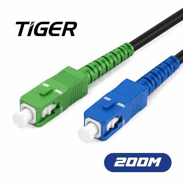 Tiger 200m SC/APC to SC/UPC Fiber Optic Cable - Byte Store