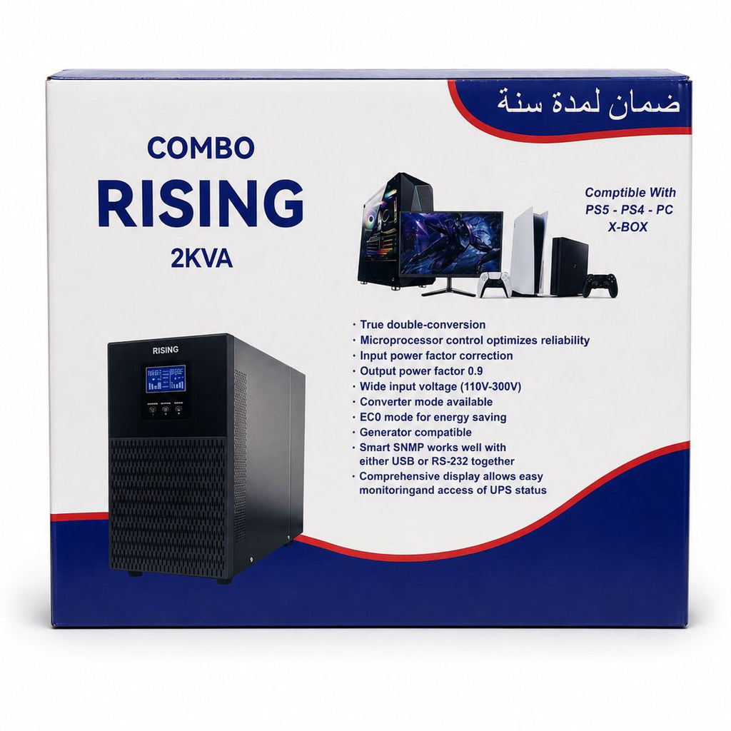 Combo Rising AD-CN2KVA 2KVA Online UPS - Byte Store