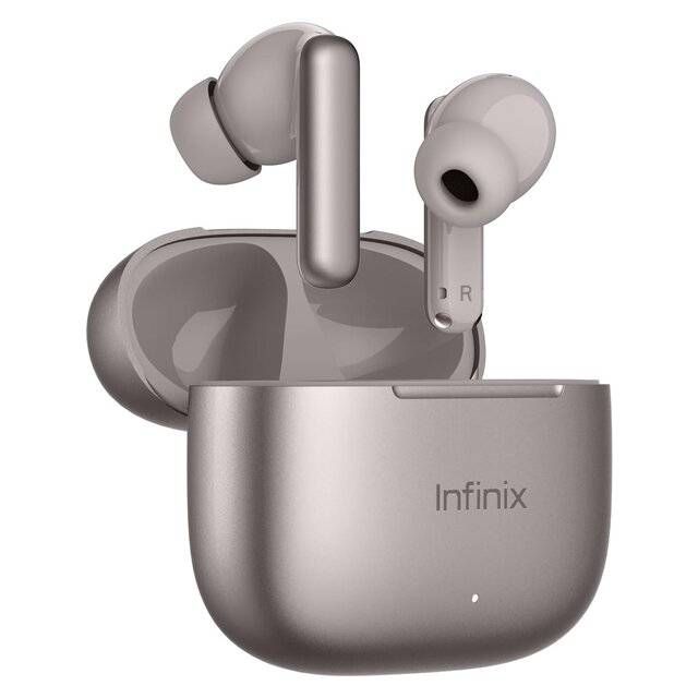 Infinix XE32 ANC True Wireless Earbuds (Grey) - Byte Store