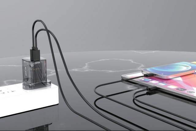 Green Lion 33W PD Transparent Wall Charger UK - Byte Store