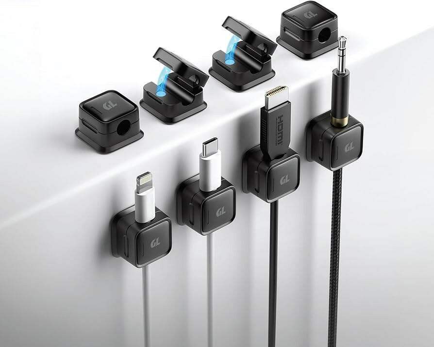 Green Lion Magnetic Clip Cable Organizer [10 pcs] - Byte Store