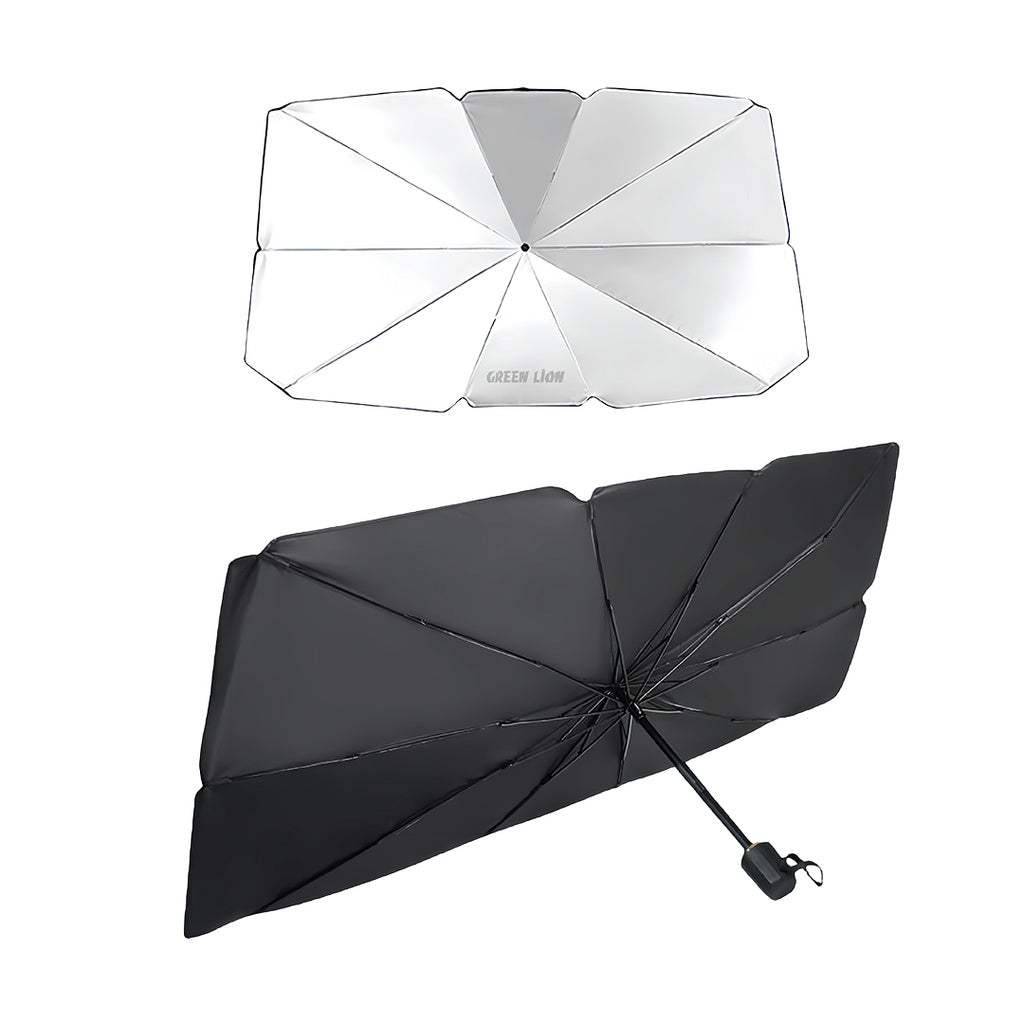 Green lion Car Windshield Umbrella - Black - Byte Store