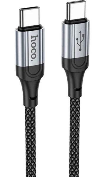 Hoco X102 Braided 60W Fast Charging Data Cable USB-C to USB-C - Byte Store