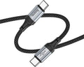 Hoco X102 Braided 60W Fast Charging Data Cable USB-C to USB-C - Byte Store