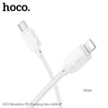 Hoco X113 Braided 27W Fast Charging Data Cable USB-C to Lightning - Byte Store