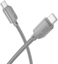 Hoco X113 Braided 60W Fast Charging Data Cable USB-C to USB-C - Byte Store