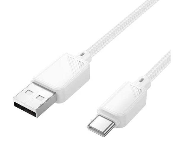 Hoco X113 Braided Charging Data Cable USB-A to USB-C - Byte Store